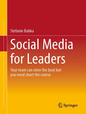 cover image of Social Media for Leaders